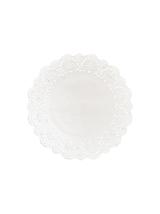 Serwetki dekoracyjne białe śr. 20 cm (12 szt.) - FSC 100%