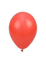Balony pastelowe jednokolorowe czerwone (10 szt.)