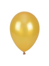 Balony metalizowane 10'' złote (100 szt.)