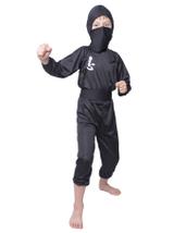 Strój dziecięcy - Czarny ninja - rozmiar M