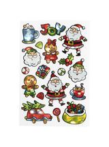 Naklejki - świąteczne wzory holograficzne