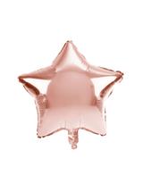 Balon foliowy gwiazda złotoróżowy