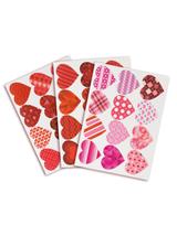 Naklejki wzorzyste serduszka