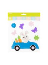 Żelowe ozdoby na okno - wielkanocne