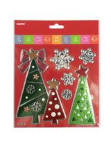 Świąteczne dekoracje samoprzylepne
