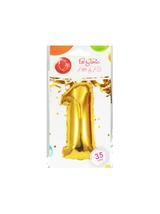 Balon foliowy cyferka nr 1
