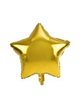 Balon foliowy gwiazda złoty
