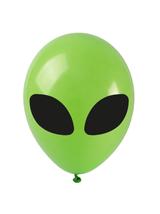 Balony z nadrukiem UFO (6 szt.)
