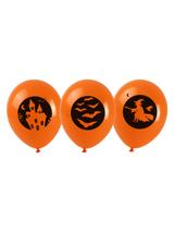 Balony z halloweenowym nadrukiem (5 szt.)