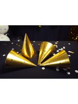 Czapeczki Golden party (4 szt.)