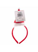 Opaska z czapką Mikołaja