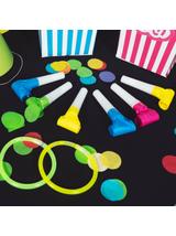 Gwizdki Neon party (6 szt.)