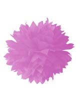 Pompony dekoracyjne (3 szt.) różowe