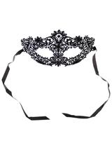 Subtelna maska koronkowa