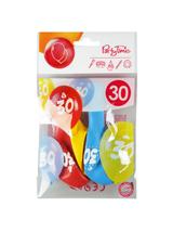Balony jubileuszowe - 30 (3 szt.)