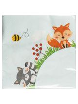 Serwetki - Leśne zwierzątka (20 szt.) - FSC Mix Credit