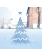 Szablony do sztucznego śniegu duże (8 szt.)