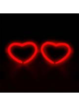 Okulary serca Glow stick