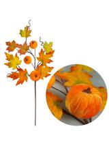 Jesienna gałązka z dyniami