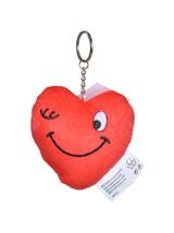Brelok - duże serce (mix wzorów)