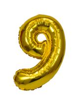 Balon foliowy cyferka XXL - nr 9