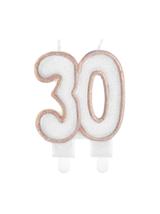 Świeczka jubileuszowa 30