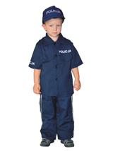Strój dziecięcy - Policjant lux - rozmiar M