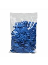 Balony metalizowane 10'' niebieskie (100 szt.)
