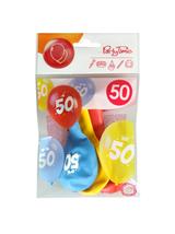 Balony jubileuszowe - 50 (3 szt.)