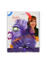 Opaska charleston fioletowa