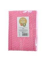 Słomki papierowe różowe w białe kropki (144 szt.) - FSC Mix Credit