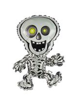 Halloweenowy balon foliowy figurka - szkieletor