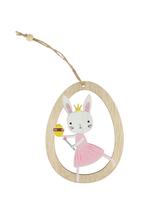 Drewniana zawieszka - jajko