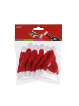 Świąteczne etui na sztućce - Mikołaj (6 szt.)