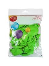 Balony pastelowe zielone (50 szt.)