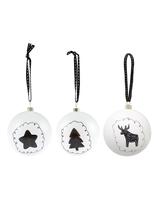 Bombka Black and White