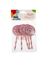 Dekoracja ciasta - lizaki (5 szt.)