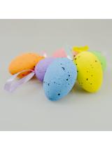 Kolorowe pisanki nakrapiane (6 szt.)