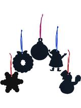 Świąteczne zawieszki - zdrapki (3 szt.)