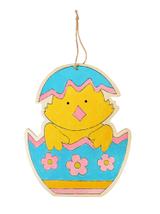 Drewniana ozdoba zrób to sam kurczak