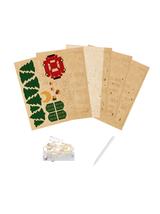 Świąteczne domki DIY (z lampkami LED i markerem)