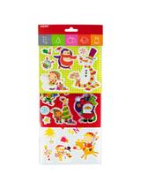 Zestaw naklejek świątecznych