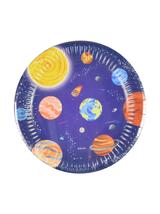 Talerze papierowe - Galaxy (8 szt.) - FSC Mix Credit