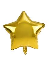 Balon foliowy gwiazda duża złoty