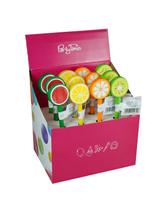 Długopis - owoce w displayu