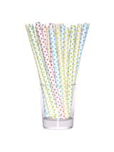 Słomki papierowe jumbo 10 mm (8 szt.) - FSC Mix Credit