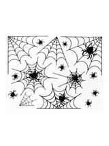 Dekoracja elektrostatyczna - pajęczyna