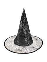 Kapelusz czarownicy z transparentnym rondem