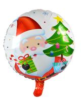 Świąteczny balon foliowy okrągły