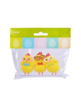 Wesołe kurczaki w okularach (3 szt.)